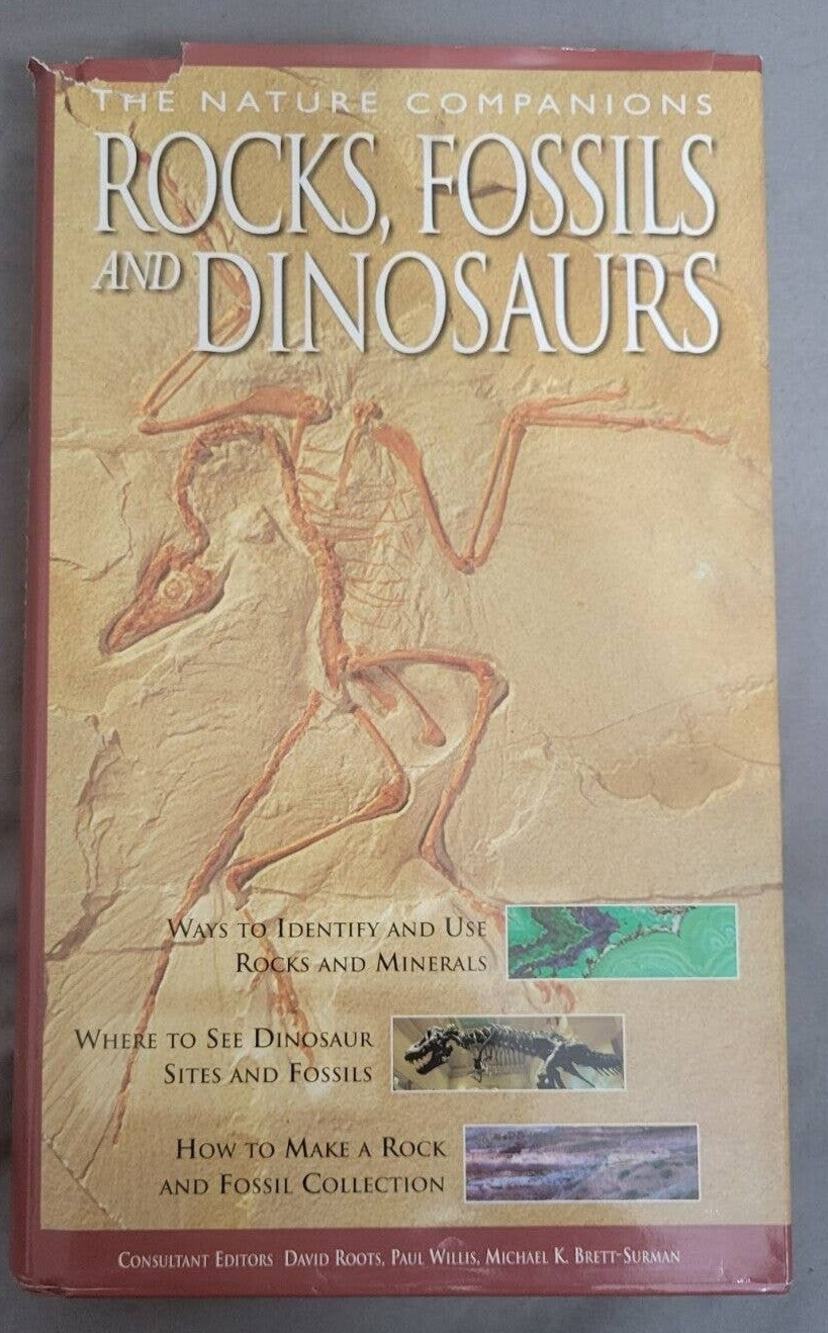 The Nature Companions Rocks, Fossils, and Dinosaurs Book Hardback
